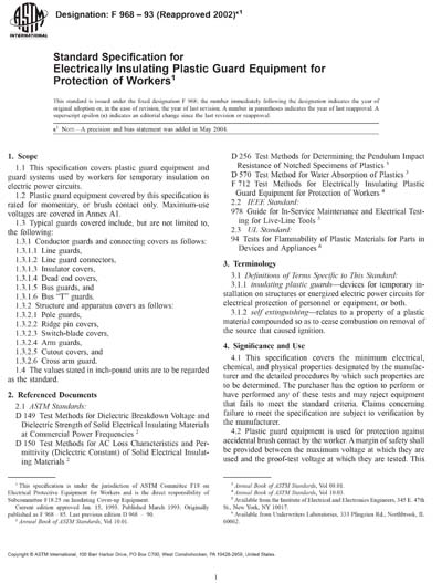 Standards PDF Cover Page
