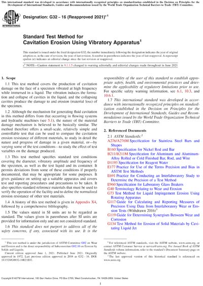 Standards PDF Cover Page