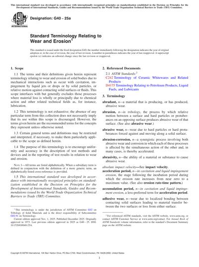 Standards PDF Cover Page
