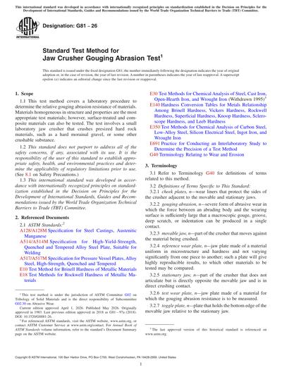 Standards PDF Cover Page