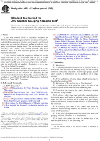 Standards PDF Cover Page