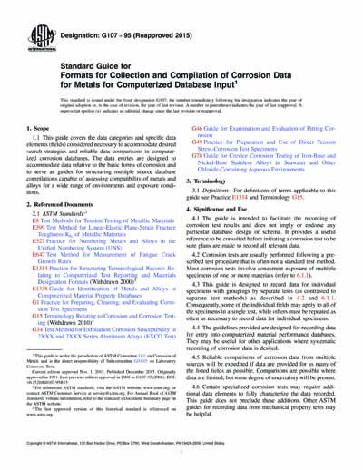 Standards PDF Cover Page