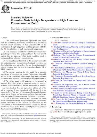 Standards PDF Cover Page