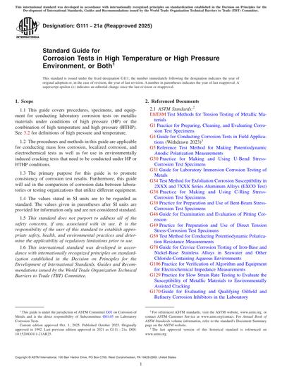 Standards PDF Cover Page