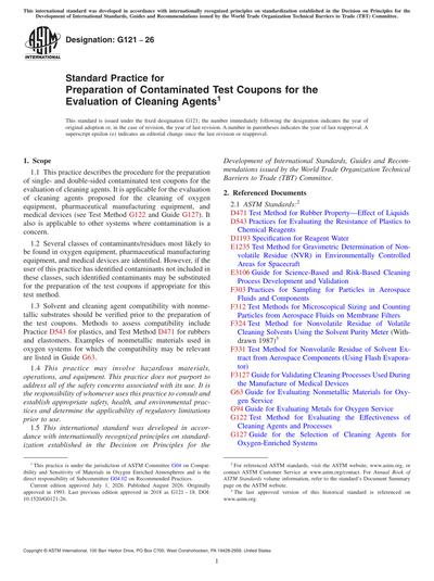 Standards PDF Cover Page
