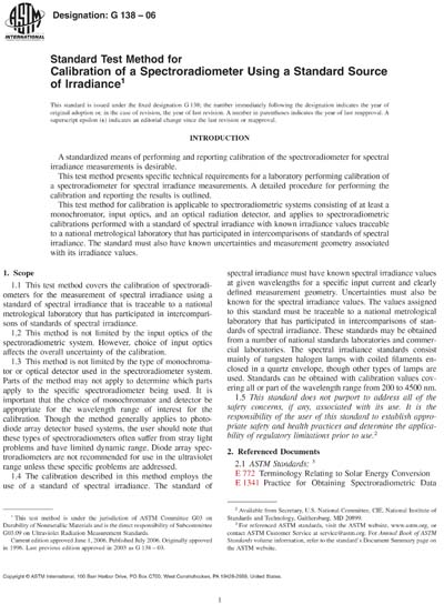 Standards PDF Cover Page