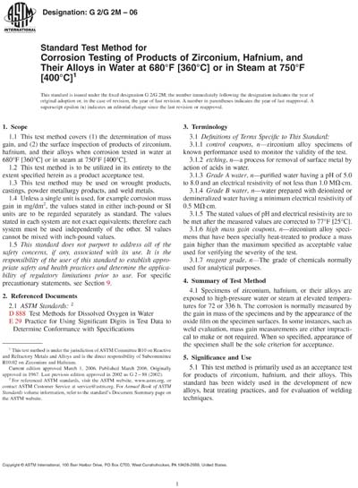 G2m Testing ASTM G2/G2M-06 - Standard Test Method for Corrosion Testing of Products ...