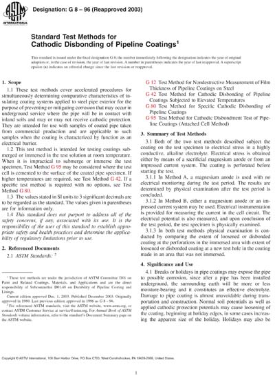Standards PDF Cover Page