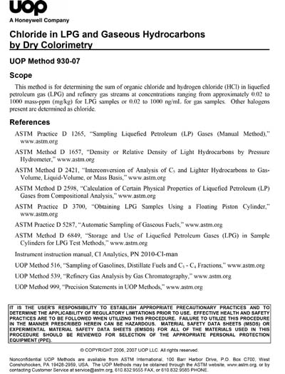 Standards PDF Cover Page