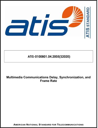 Standards PDF Cover Page