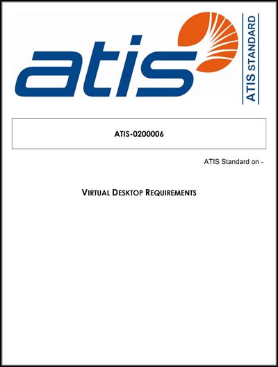 Standards PDF Cover Page