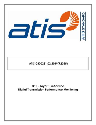 Standards PDF Cover Page