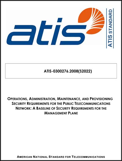 Standards PDF Cover Page