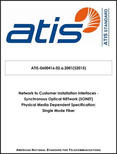 Standards PDF Cover Page