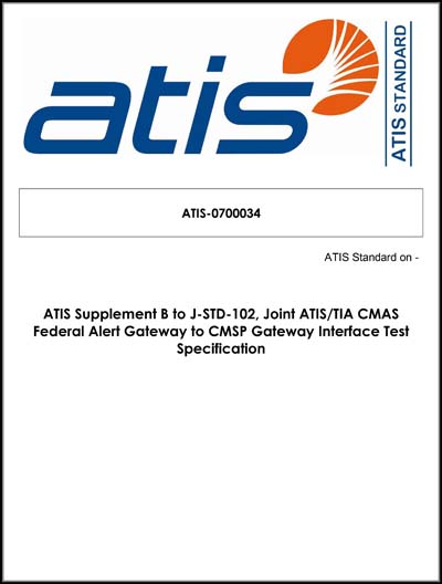 Standards PDF Cover Page