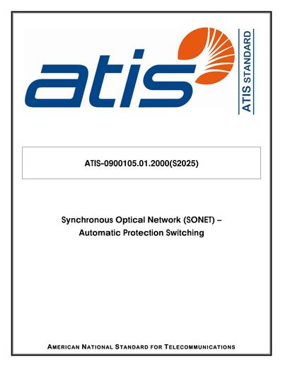 Standards PDF Cover Page