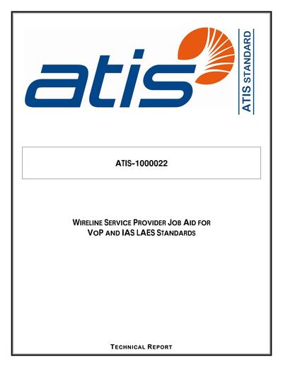 Standards PDF Cover Page