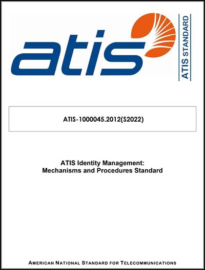 Standards PDF Cover Page