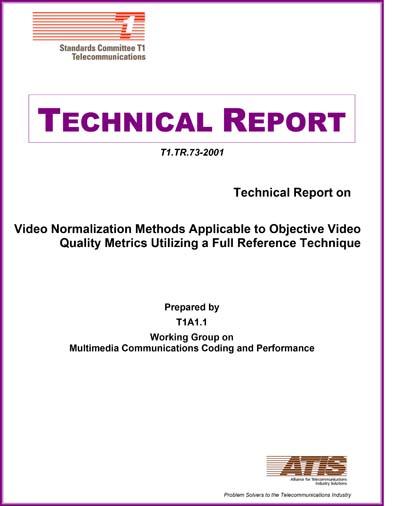 Standards PDF Cover Page