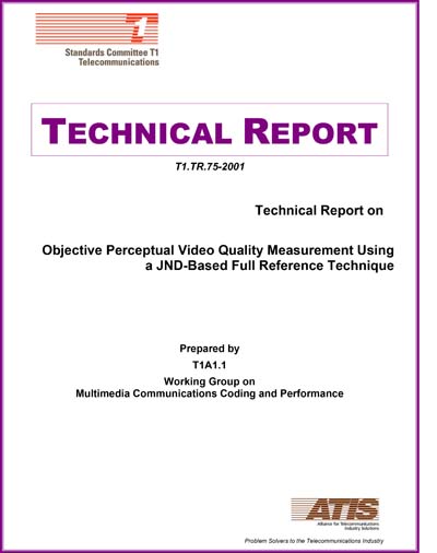 Standards PDF Cover Page