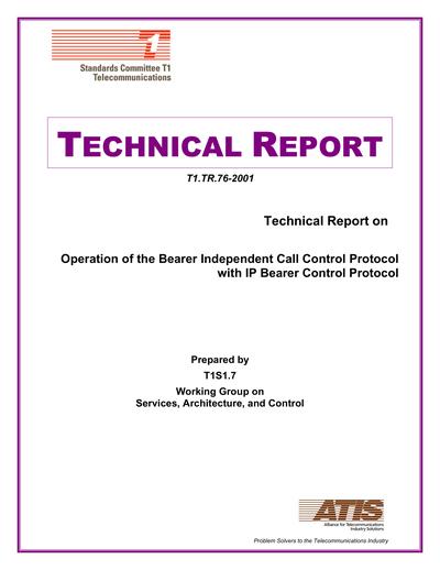 Standards PDF Cover Page