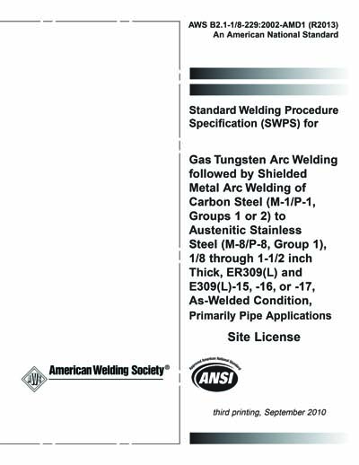 Standards PDF Cover Page