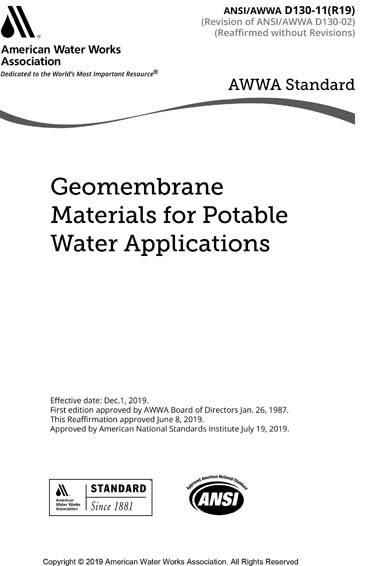 Standards PDF Cover Page