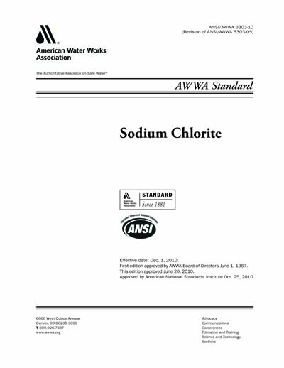 Standards PDF Cover Page