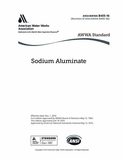 Standards PDF Cover Page