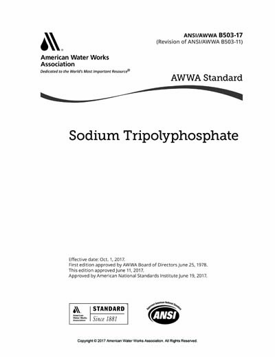 Standards PDF Cover Page