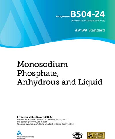 Standards PDF Cover Page