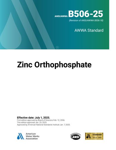 Standards PDF Cover Page