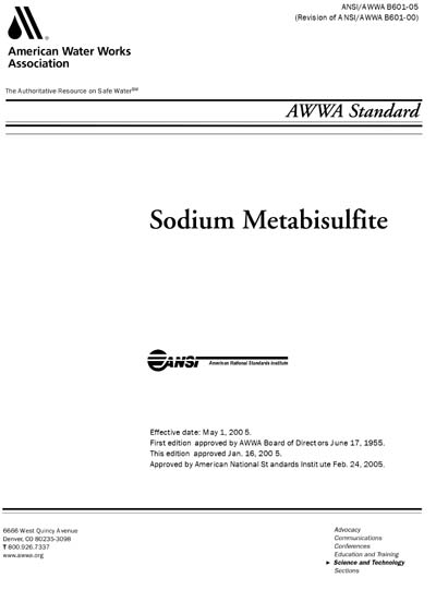Standards PDF Cover Page