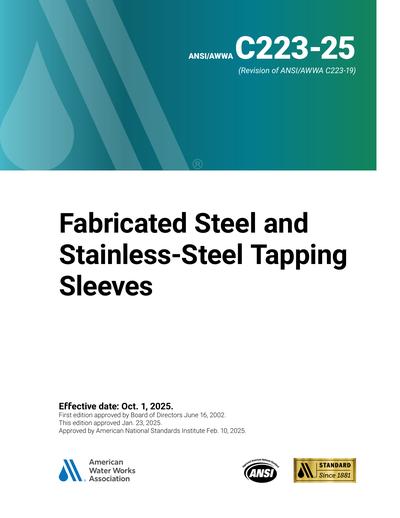 Standards PDF Cover Page