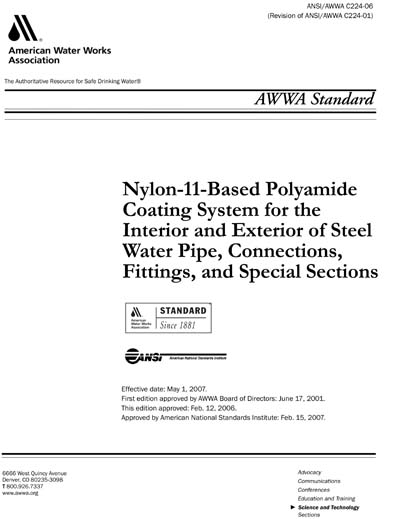 Standards PDF Cover Page