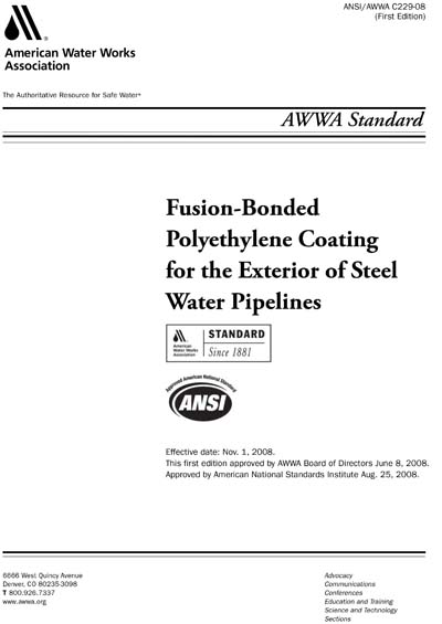 Standards PDF Cover Page