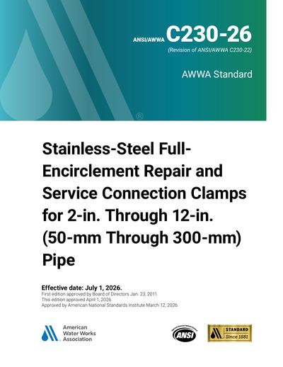 Standards PDF Cover Page