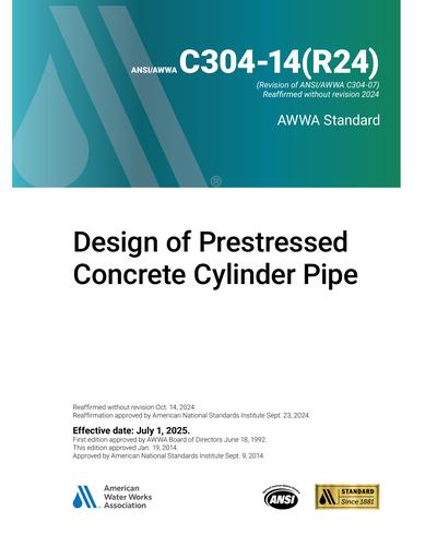 Standards PDF Cover Page