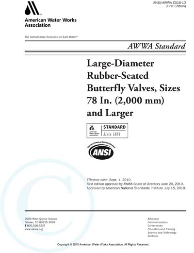 Standards PDF Cover Page