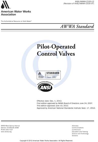 Standards PDF Cover Page