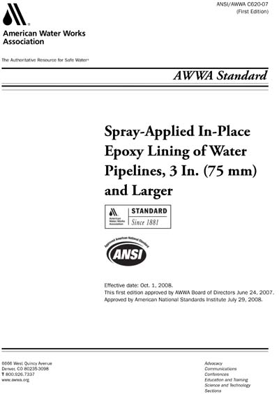 Standards PDF Cover Page