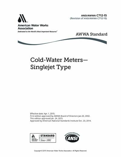 Standards PDF Cover Page