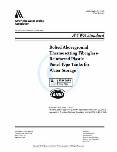 Standards PDF Cover Page