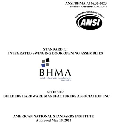 Standards PDF Cover Page