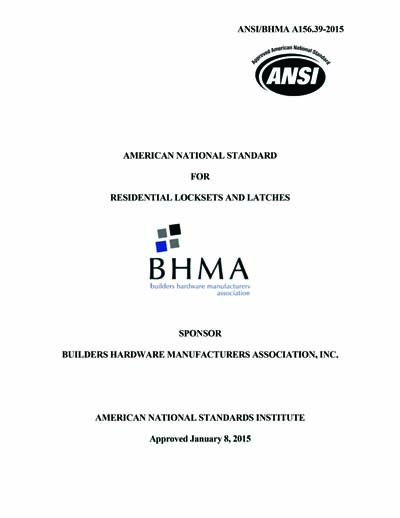 Standards PDF Cover Page