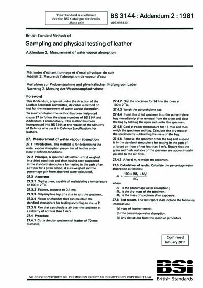Standards PDF Cover Page