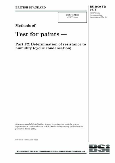 Standards PDF Cover Page