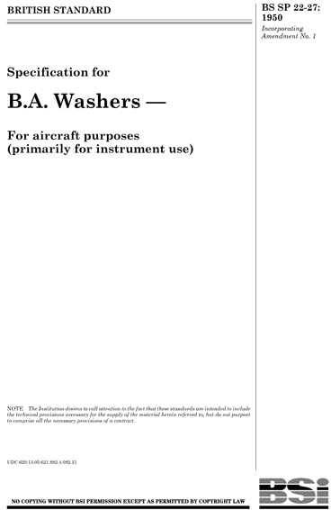 Standards PDF Cover Page