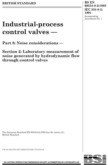 Standards PDF Cover Page