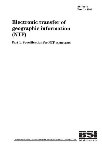Standards PDF Cover Page